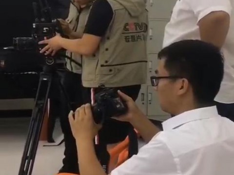 CCTV中视农广广播电视制作中心双创品牌摄制组进入学院进行专业拍摄